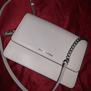 Michael Kors Grey Crossbody Handbag